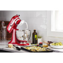 Bol de 5 pintes en acier inoxydable d’aspect matelassé pour batteur sur socle KitchenAid® à tête inclinable KSM5SSBQB