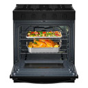 Whirlpool® Cuisinière au gaz avec technologie de cuisson à air - 30 po WSGS5030SB
