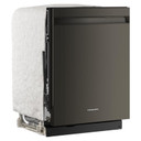 Kitchenaid® Lave-vaisselle à troisième panier avec Max Jets™ à 360° et système de séchage avancé ProDry™ - 44 dBA KDPS624SBE