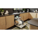 Kitchenaid® Lave-vaisselle à troisième panier avec Max Jets™ à 360° et système de séchage avancé ProDry™ et éclairage à DEL ultra vif - 44 dBA KDTS724SPS