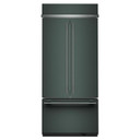 Kitchenaid® Réfrigérateur encastré à congélateur inférieur avec intérieur platine - 36 po - 20.8 pi cu KBFN536SJP