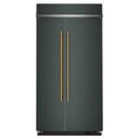 Kitchenaid® Réfrigérateur côte à côte encastré avec intérieur platine - 42 po - 25.5 pi cu KBSN742SJP