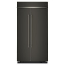 Kitchenaid® Réfrigérateur côte à côte encastré avec intérieur platine - 42 po - 25.5 pi cu KBSN742SBE