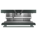 Kitchenaid® Réfrigérateur à portes françaises et congélateur inférieur avec intérieur platine - 42 po - 24.2 pi cu KBFN542SJP