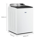 Maytag® Laveuse intelligente à chargement vertical à agitateur avec fonction Extra Power - 6 pi cu MTW6205RW Maytag® Laveuse intelligente à chargement vertical à agitateur avec fonction Extra Power - 6 pi cu MTW6205RW