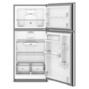 Réfrigérateur à congélateur supérieur Whirlpool® avec refroidissement à couverture totale - 19 pi cu et 29.5 po WRTX5419SZ