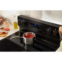 Whirlpool® Cuisinière électrique avec nettoyage à la vapeur de 30 po YWFES3330RB