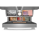 Kitchenaid® Réfrigérateur à portes françaises avec distributeur d’eau et de glaçons intérieur - 31 pi cu KRFF336SPS