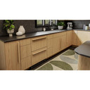 Kitchenaid® Réfrigérateur/congélateur sous le comptoir à double tiroir prêt pour le panneau de recouvrement - 24 po KUCT524SPA