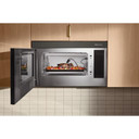 Kitchenaid® Four à micro-ondes à hotte intégrée multifonctions avec modes de capteurs à infrarouges YKMMF730PBE