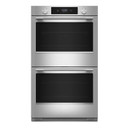 Kitchenaid® Four mural double électrique intelligent de 27 pouces avec modes de cuisson assistée - Fini PrintShield™ KOED727SPS