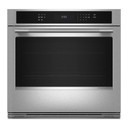 Kitchenaid® Four mural simple électrique avec mode de friture à air sans préchauffage avec fini PrintShield™ - 30 po KOES530SPS