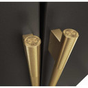 Trousse d'accessoires de personnalisation (poignées) couleur laiton pour réfrigérateur à portes françaises KitchenAid® W11777159