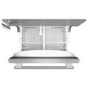 Kitchenaid® Réfrigérateur à congélateur inférieur et profondeur standard avec porte à charnière à gauche de 22 pi cu - 33 po KRBL133SPS
