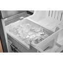 Kitchenaid® Réfrigérateur à portes françaises et profondeur standard avec distributeur d'eau intérieur , fini PrintShield™ - 30 po - 20 pi cu KRFF330SPS