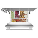 Kitchenaid® Réfrigérateur à congélateur inférieur et profondeur standard avec porte à charnière à droite de 19 pi cu - 30 po KRBR130SPS