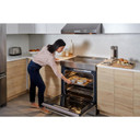 Kitchenaid® Cuisinière de 30 po à induction, commandes frontales et 4 éléments KSIB900ESS