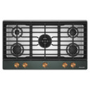 Kitchenaid® Table de cuisson au gaz à surface en métal avec grille pour wok intégrée et fini CookShield™ KCGK736SJP