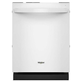 Whirlpool® Lave-vaisselle affleurant aux armoires en noir avec 3ᵉ panier - 44 dBA WDT550SAPW