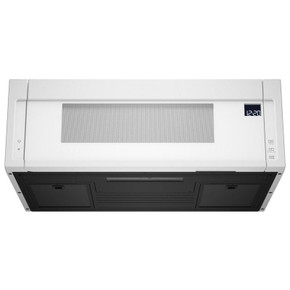 Whirlpool® Four à micro-ondes à hotte intégrée à profil bas - 900 watts - 1.1 pi cu YWML55011HW