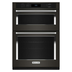 Fours mural combiné avec four à micro-ondes KitchenAid® et mode de friture à air de 30 po KOEC530PBS
