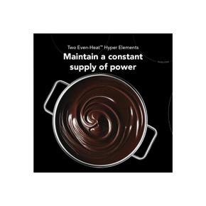 Kitchenaid® Cuisinière électrique coulissante avec deux éléments Even-Heat™ Hyper et modes de cuisson à convection - 5,3 pi cu YKSES530SJP