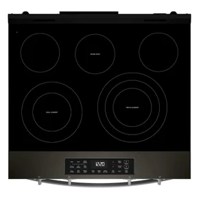 Whirlpool® Cuisinière électrique avec technologie de cuisson à air - 30 po YWSES5030SV