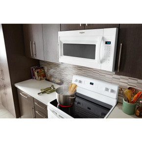 Whirlpool® Four à micro-ondes à hotte intégrée avec cuisson par détection - 1,9 pi cu - 1000 watts YWMMS3230SW