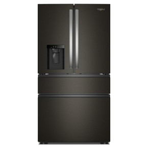 Réfrigérateur à portes françaises Whirlpool® à capacité familiale et tiroir à températures flexibles de 29 pi cu WRMF3636SV
