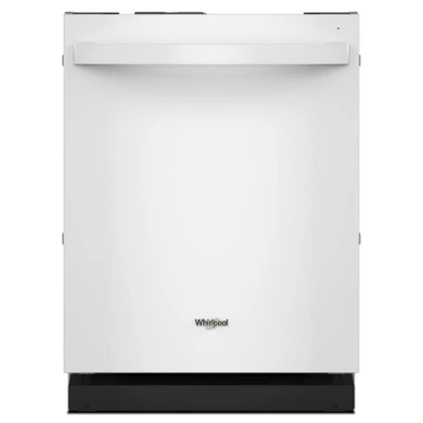 Whirlpool® Lave-vaisselle affleurant aux armoires en noir avec 3ᵉ panier - 44 dBA WDT550SAPW