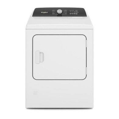 Whirlpool® Sécheuse au gaz à chargement vertical avec capteur d’humidité et vapeur - 7 pi cu WGD5050LW