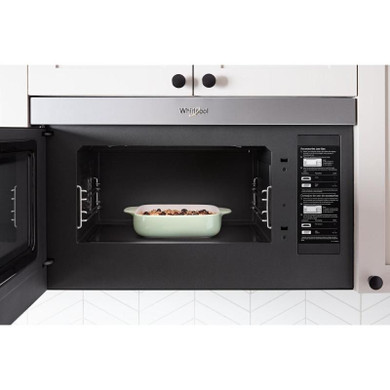 Whirlpool® Four à micro-ondes à hotte intégrée encastré au design affleurant avec friture à air YWMMF7330RZ
