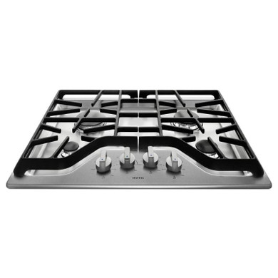 Maytag® Table de cuisson au gaz avec 4 brûleurs de puissance Power™ - 30 po MGC7430DS