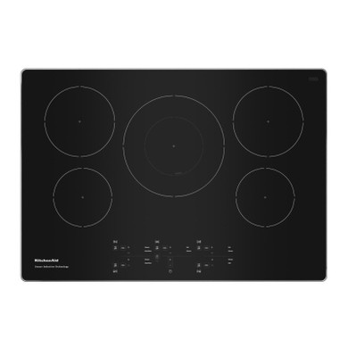 Kitchenaid® Table de cuisson à induction par capteur de 5 éléments et 30 po KCIG550JSS