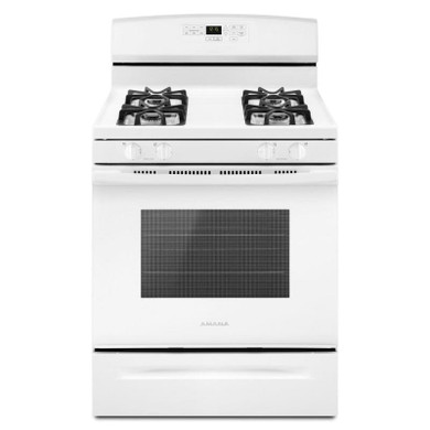 Cuisinière au gaz Amana® avec option d’autonettoyage, 30 po AGR6603SFW