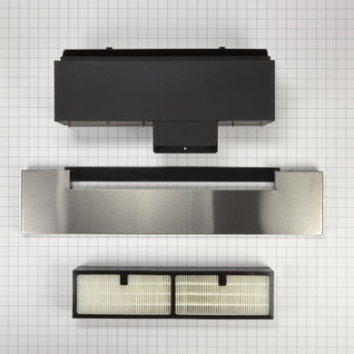 Trousse d’évent sans conduit pour cuisinière à évacuation descendante, acier inoxydable W10748976