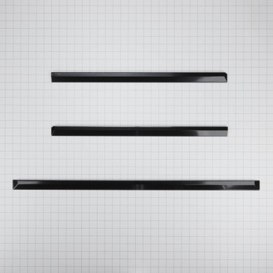 Trousse de garniture pour côté de cuisinière, noire W10731886
