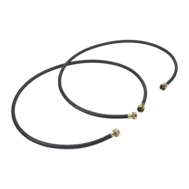 Tuyau d’arrivée d’eau noir de 5 pi pour laveuse 1050 PSI - Paquet de 2 8212641RP