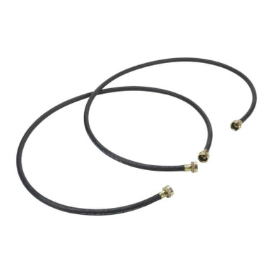 Tuyau d’arrivée d’eau noir de 5 pi pour laveuse 1050 PSI - Paquet de 2 8212641RP