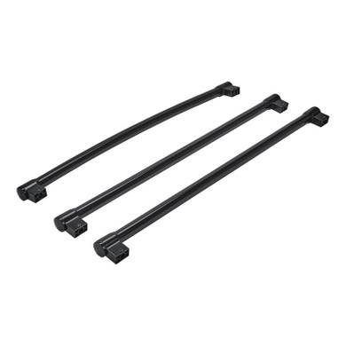 Trousse de poignées pour réfrigérateur à portes françaises - Noir W10716730