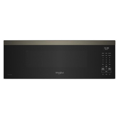 Whirlpool® Four à micro-ondes intelligent à hotte intégrée et profil bas de 1,1 pi cu avec ventilation de 450 pi³/min à 4 vitesses YWMML5530RV