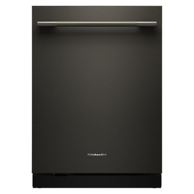 Kitchenaid® Lave-vaisselle à troisième panier avec Max Jets™ à 360° et système de séchage avancé ProDry™ et éclairage à DEL ultra vif - 44 dBA KDTS724SBE