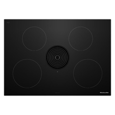 Kitchenaid® Table de cuisson à induction avec évacuation descendante et 4 zones de cuisson - 30 po KCID930SBL