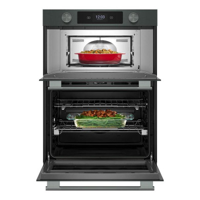 Kitchenaid® Four mural combiné électrique intelligent de 30 pouces avec modes de cuisson assistée -Genévrier KOEC730SJP
