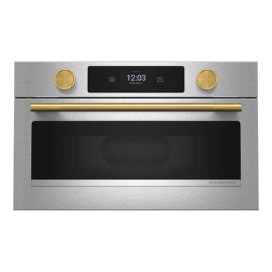 Kitchenaid® Four à micro-ondes encastré avec cuisson rapide avec friture à air de 30 po KMBS730SPS