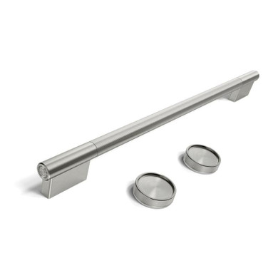 Trousse d'accessoires de personnalisation (poignées et boutons) couleur acier inoxydable monochrome pour four mural simple KitchenAid® W11774412