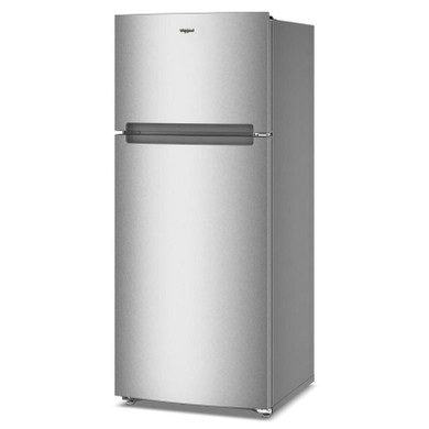 Réfrigérateur à congélateur supérieur Whirlpool® avec refroidissement à couverture totale - 18 pi cu et 28 po WRTX5118TZ