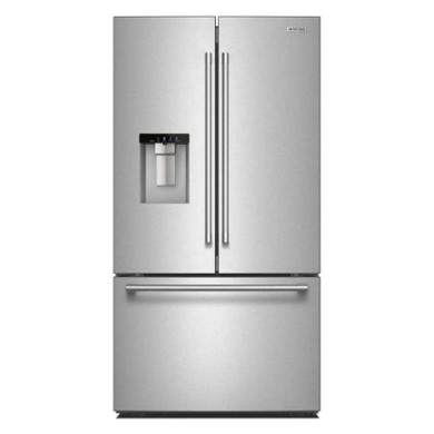 Réfrigérateur Maytag® à portes françaises et congélateur inférieur de très grande capacité avec machine à glaçons dans la porte In-Door-Ice® - 30 pi cu MRFF5336TZ
