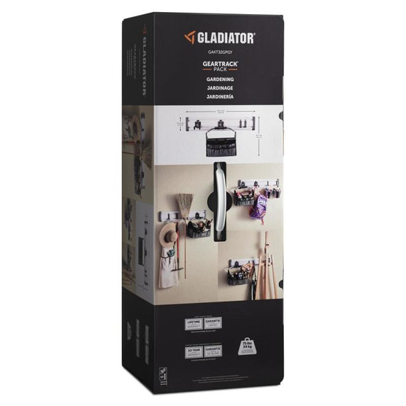 Gladiator® Trousse de jardinage GearTrack® GAKT32GPGY
