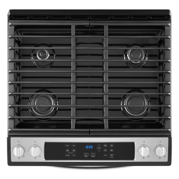 Whirlpool® Cuisinière au gaz avec technologie Frozen BakeTM - 5 pi cu WEG515S0LS